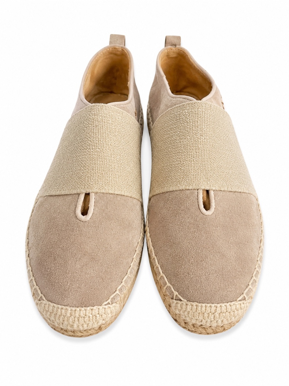 rag & bone Nina‎ Suede Espadrilles Womens Size 36 Beige Slip On Flats Shoes